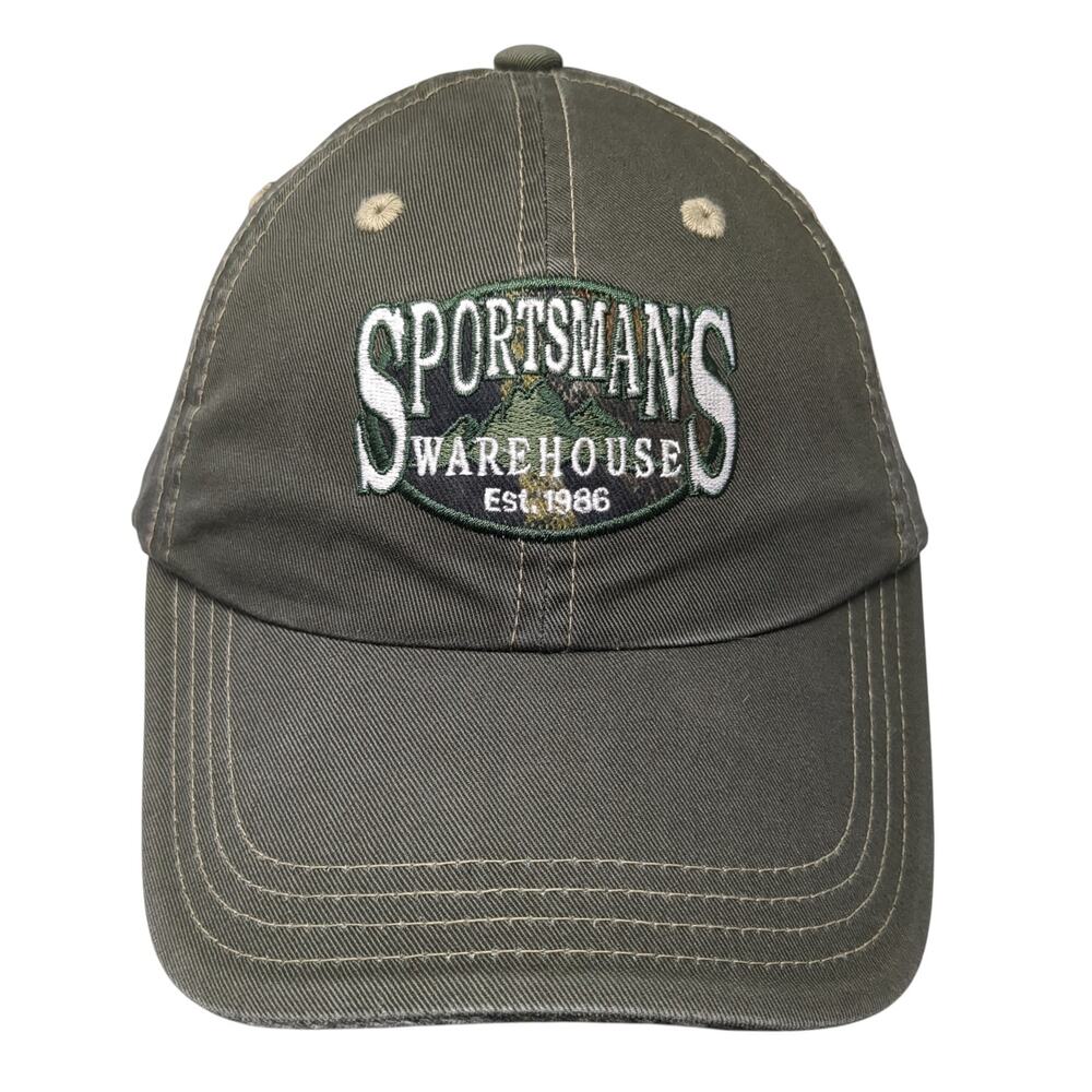 Sportsman's Warehouse Est. 1986 Fitted Baseball Cap Green One Size Embroidered